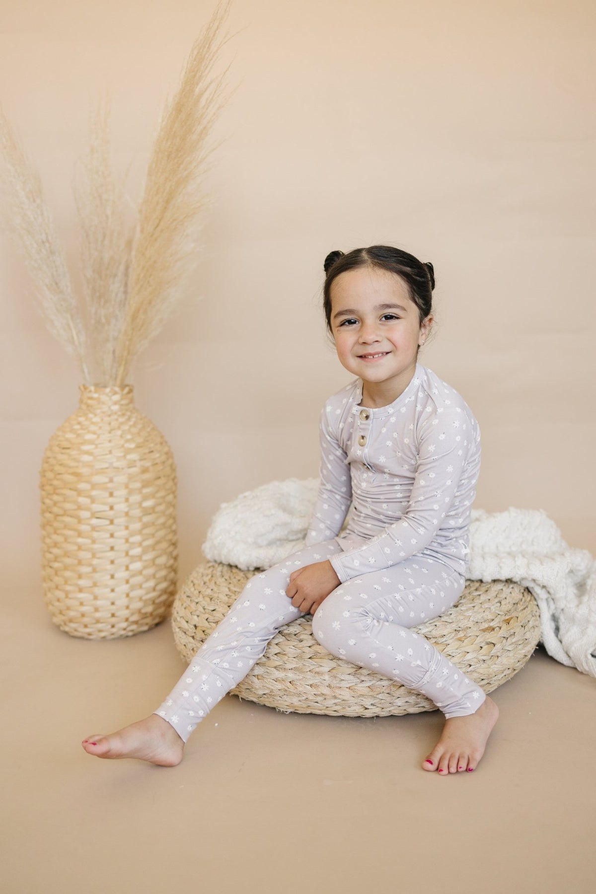 Oopsie Daisy 2pc Henley Bamboo Pajamas - Sizes Newborn & Up! - Shop Avnu
