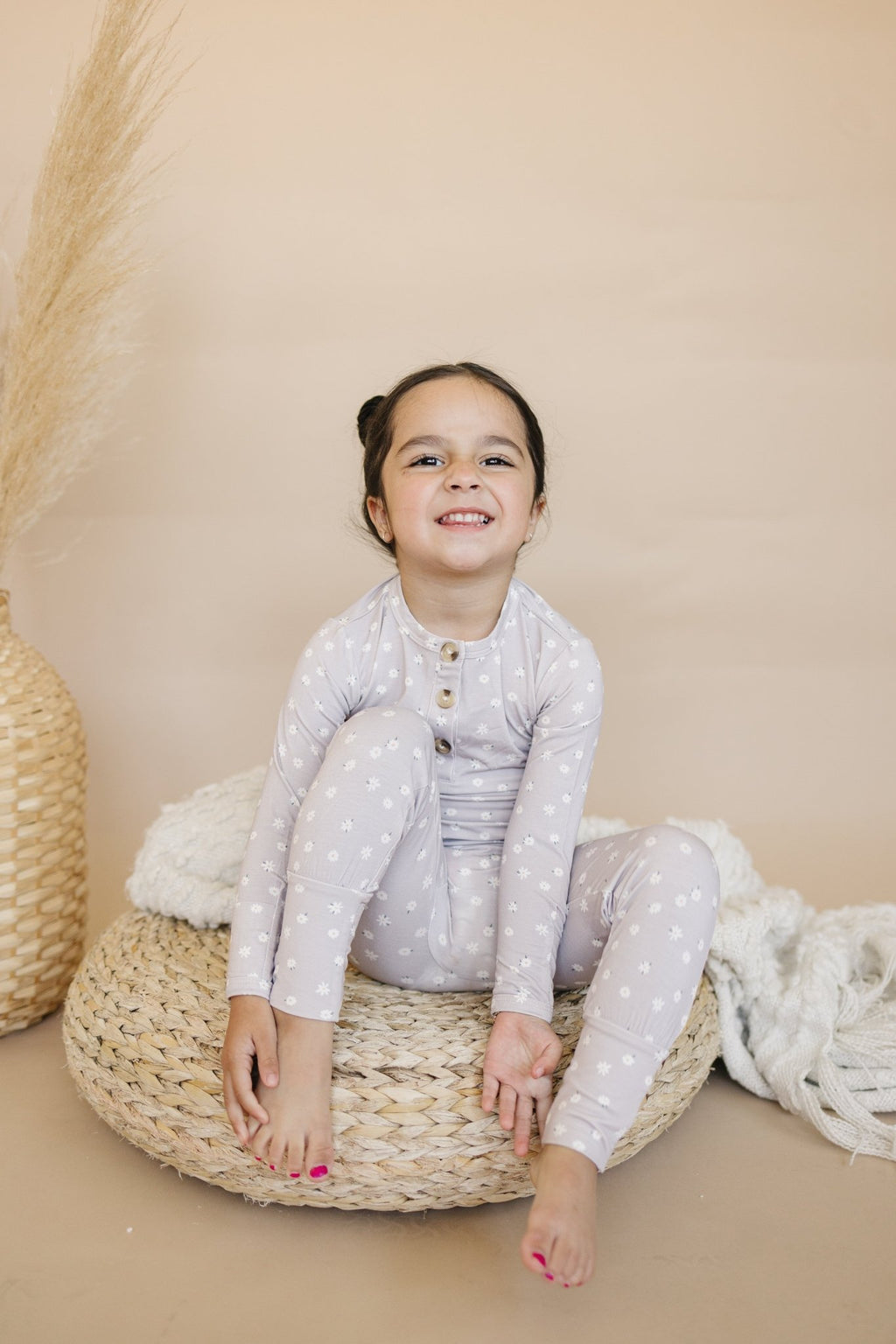 Oopsie Daisy 2pc Henley Bamboo Pajamas - Sizes Newborn & Up! - Shop Avnu