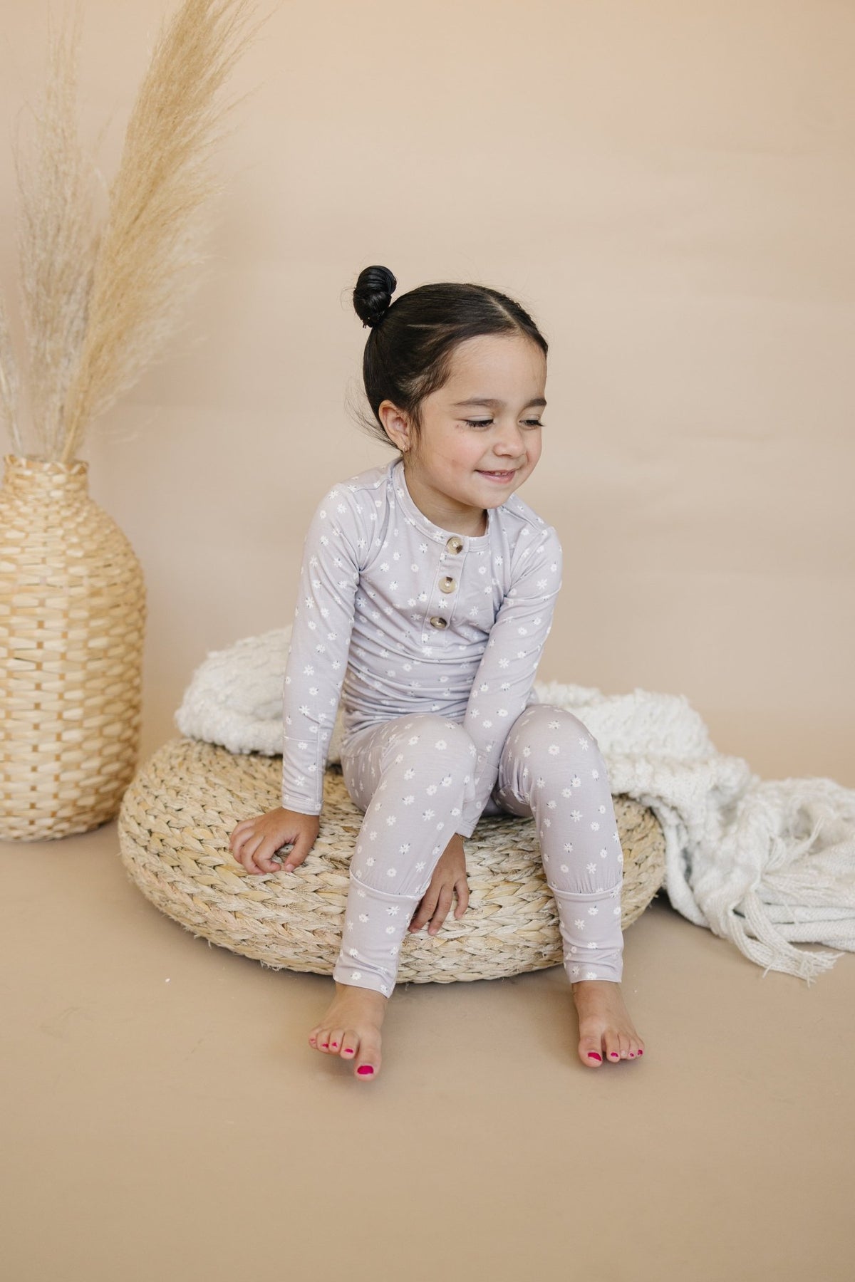 Oopsie Daisy 2pc Henley Bamboo Pajamas - Sizes Newborn & Up! - Shop Avnu