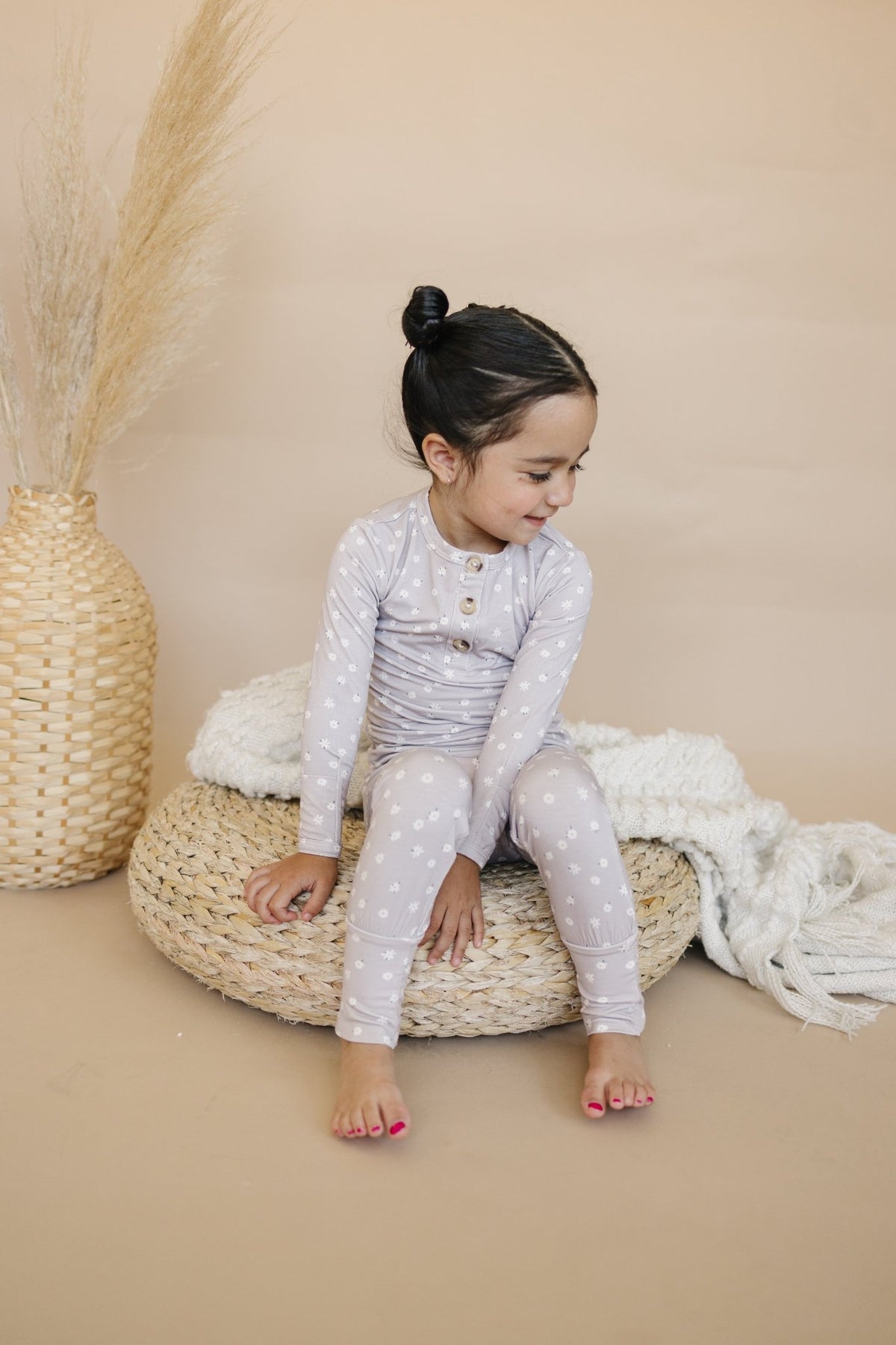 Oopsie Daisy 2pc Henley Bamboo Pajamas - Sizes Newborn & Up! - Shop Avnu