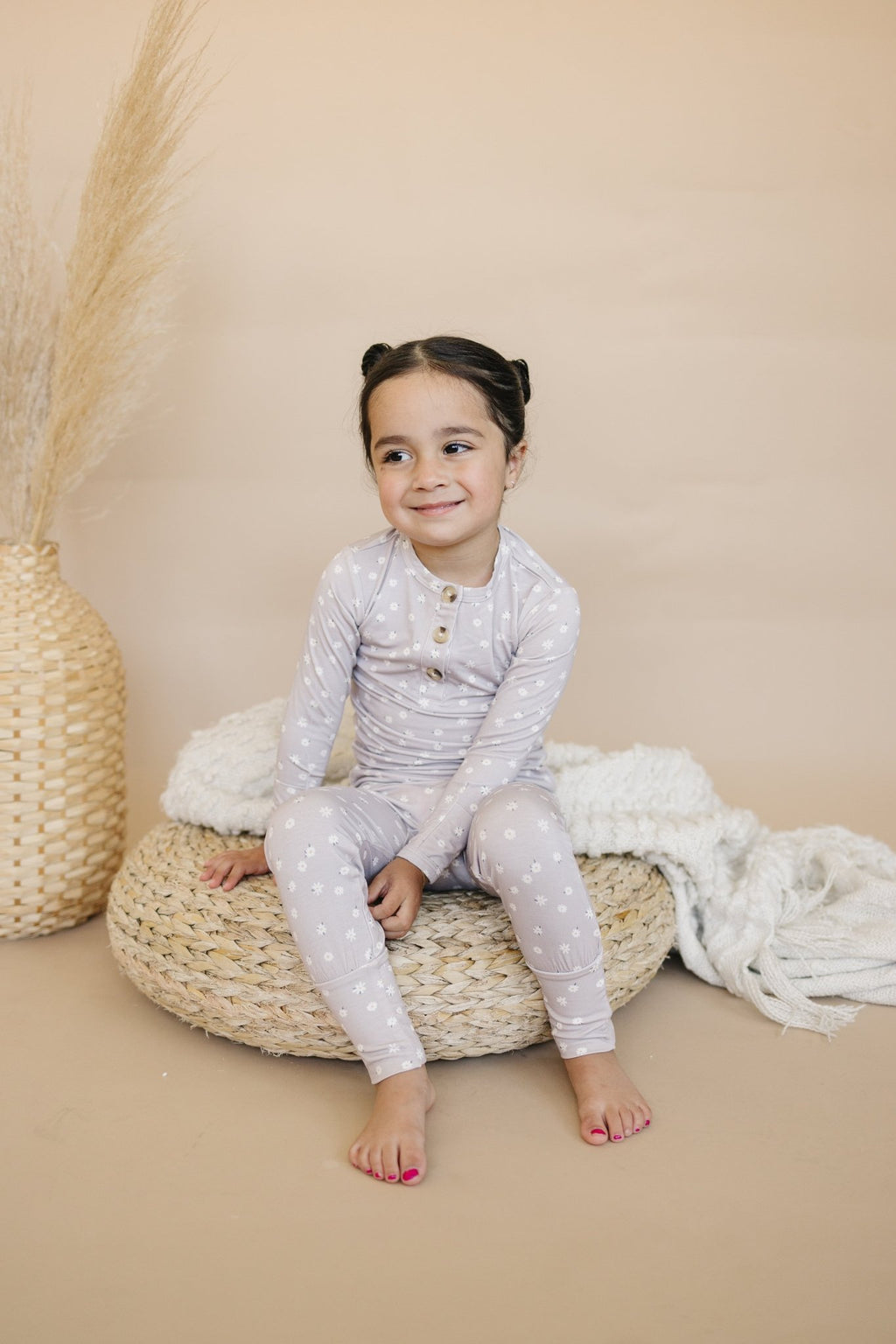 Oopsie Daisy 2pc Henley Bamboo Pajamas - Sizes Newborn & Up! - Shop Avnu