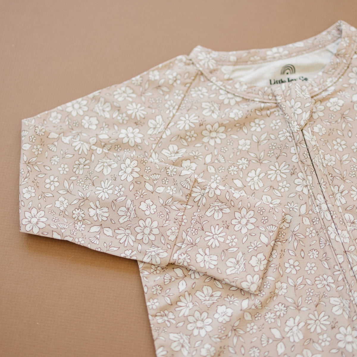 Dainty Ditsy Bamboo Zippy Romper - Shop Avnu