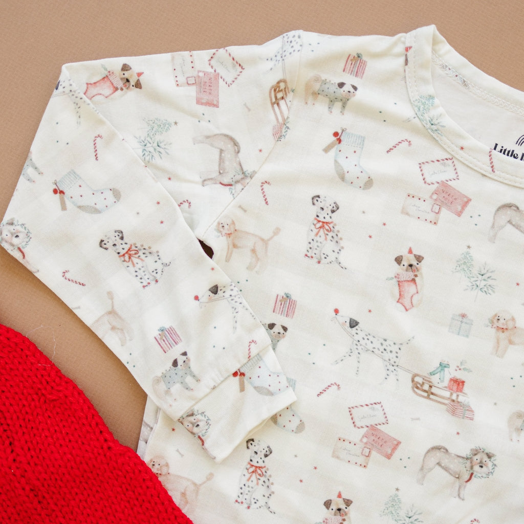 Santa Paws 2pc Bamboo Pajamas - Shop Avnu