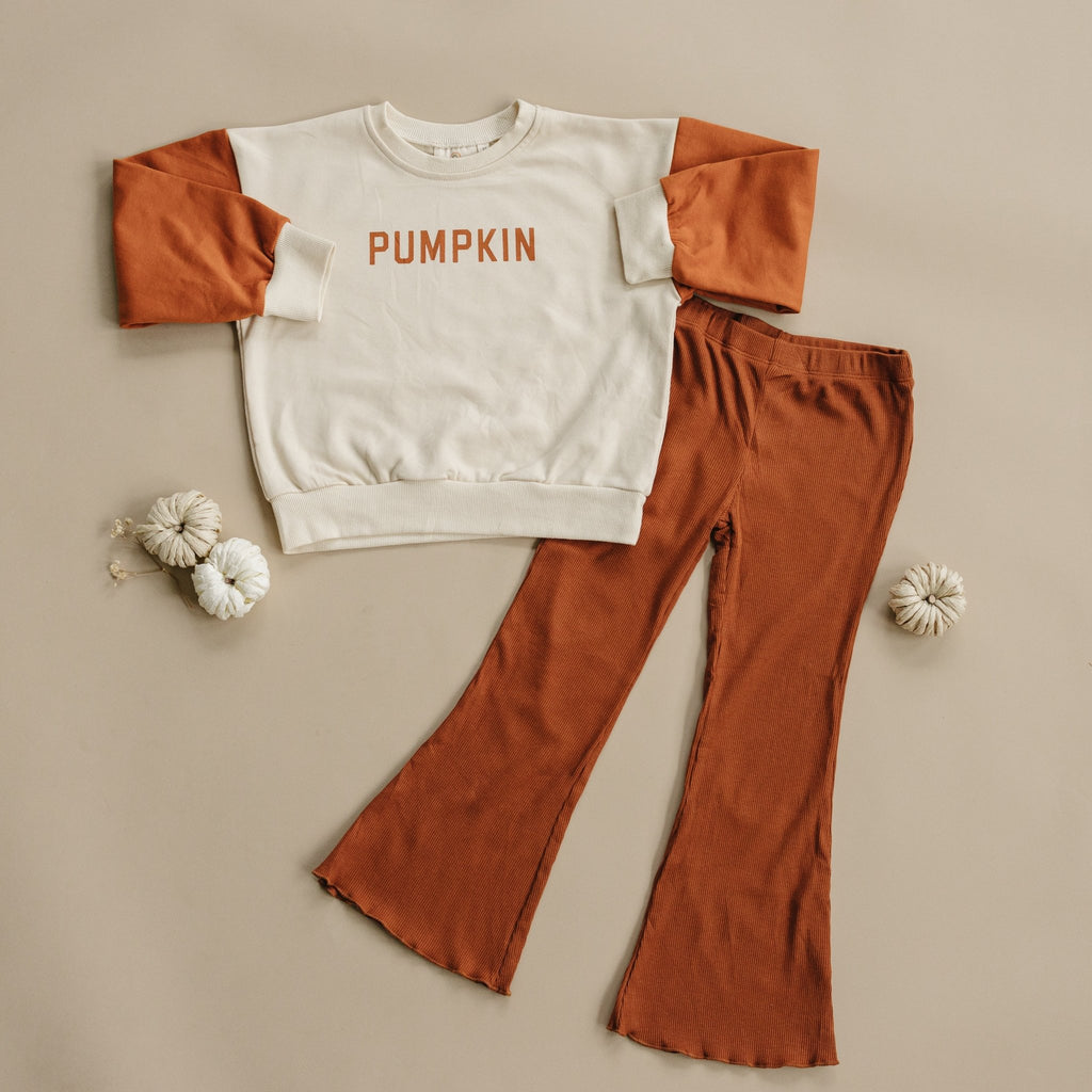 Ribbed Bamboo Flared Leggings - more colors - Shop Avnu