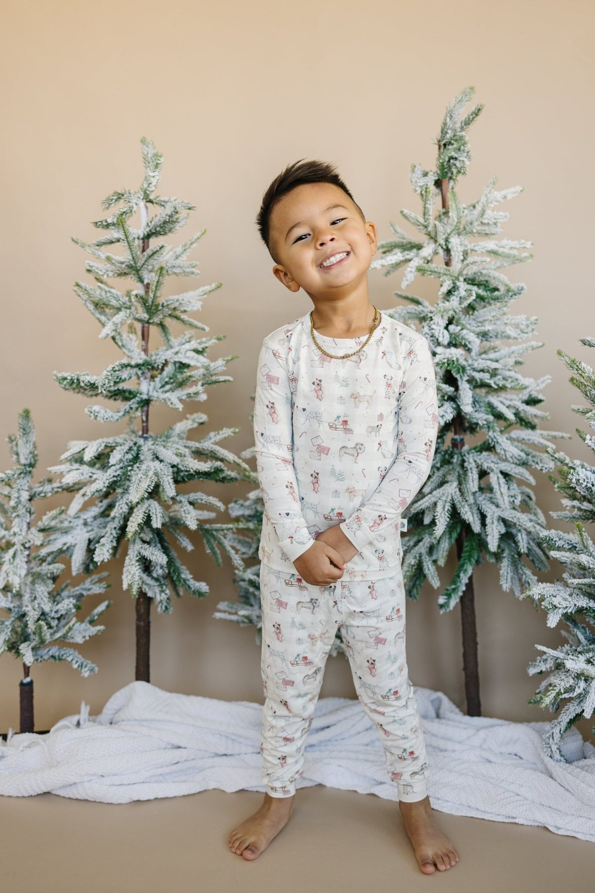 Santa Paws 2pc Bamboo Pajamas - Shop Avnu