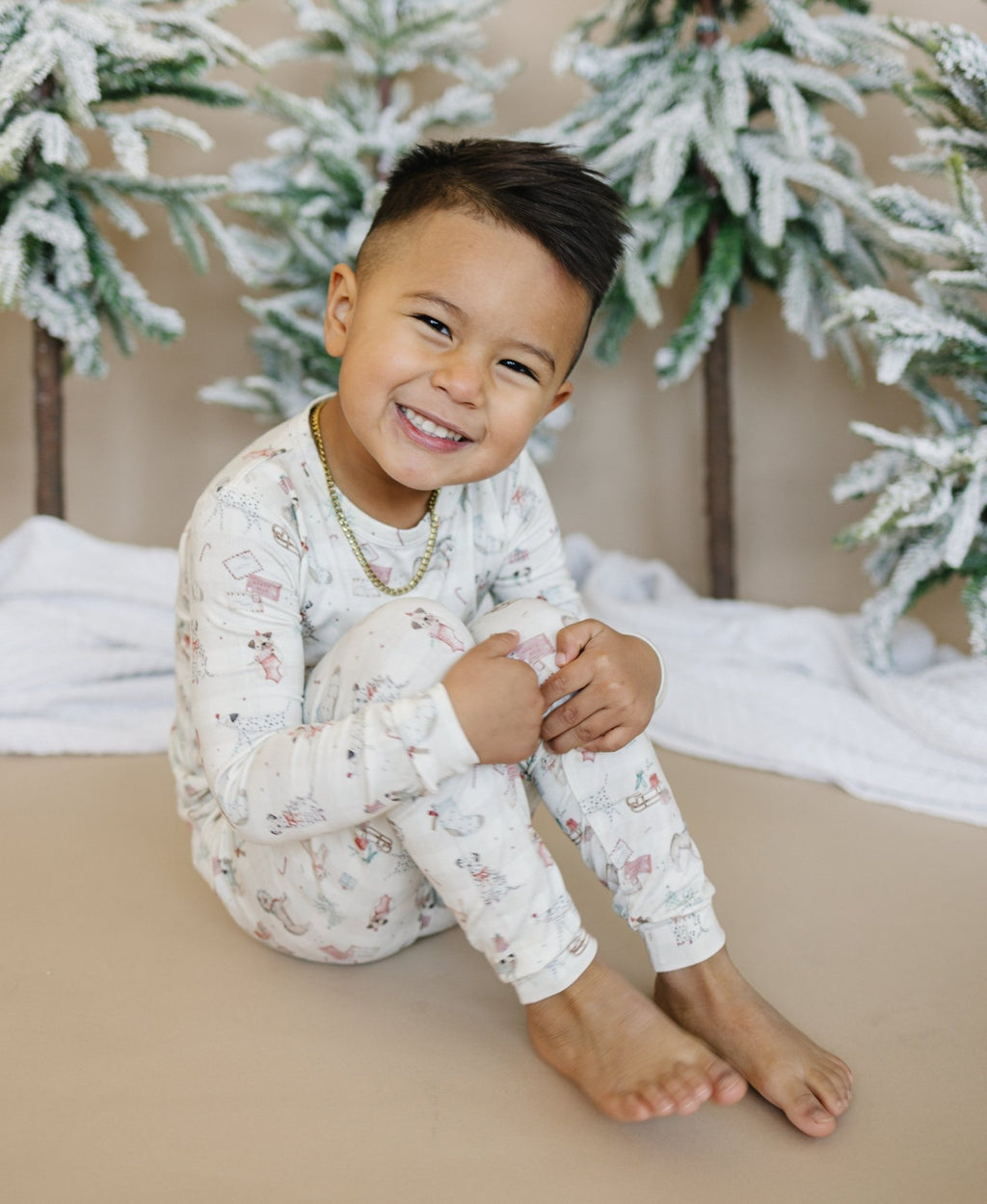 Santa Paws 2pc Bamboo Pajamas - Shop Avnu