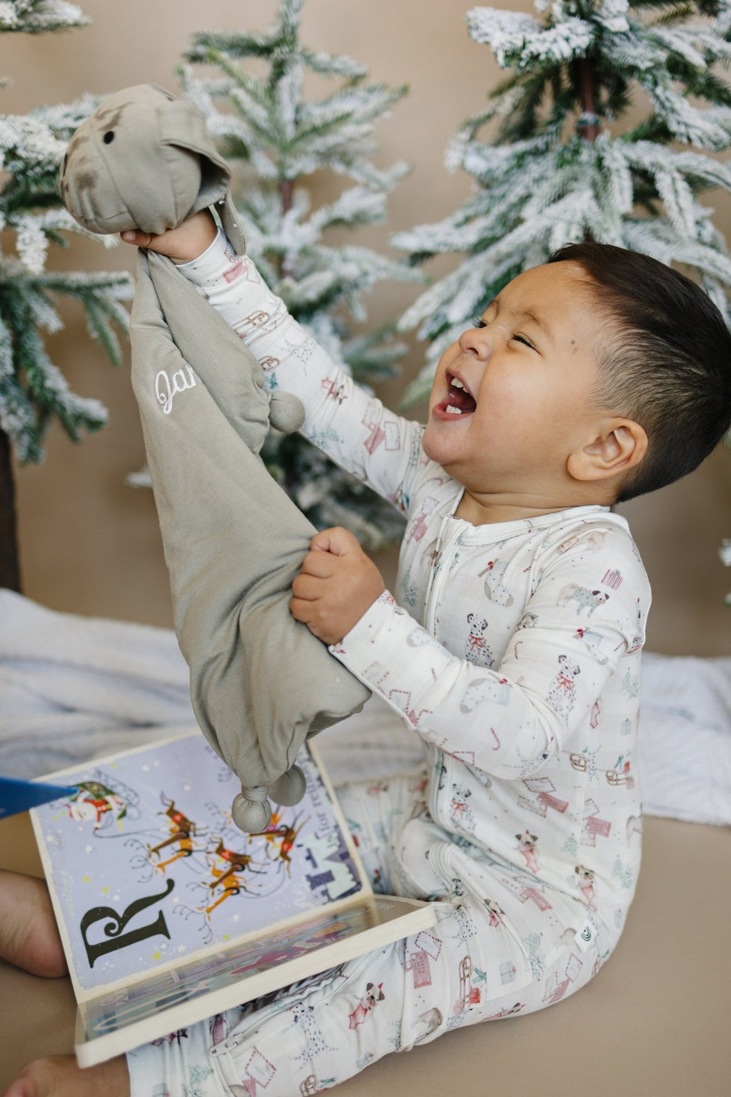 Santa Paws Bamboo Zippy Pajamas - Shop Avnu