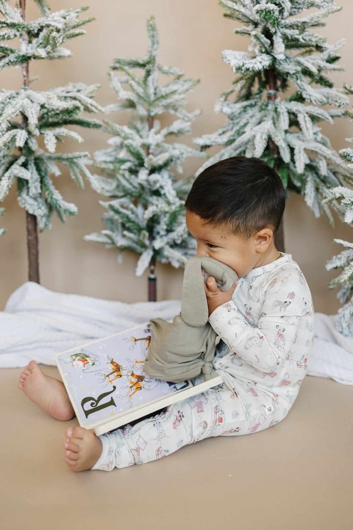 Santa Paws Bamboo Zippy Pajamas - Shop Avnu