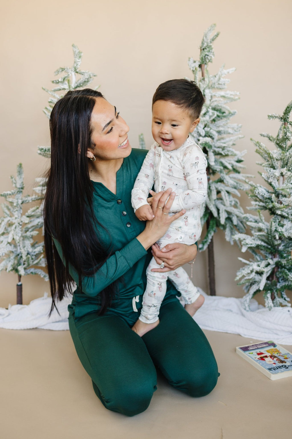 Santa Paws Bamboo Zippy Pajamas - Shop Avnu