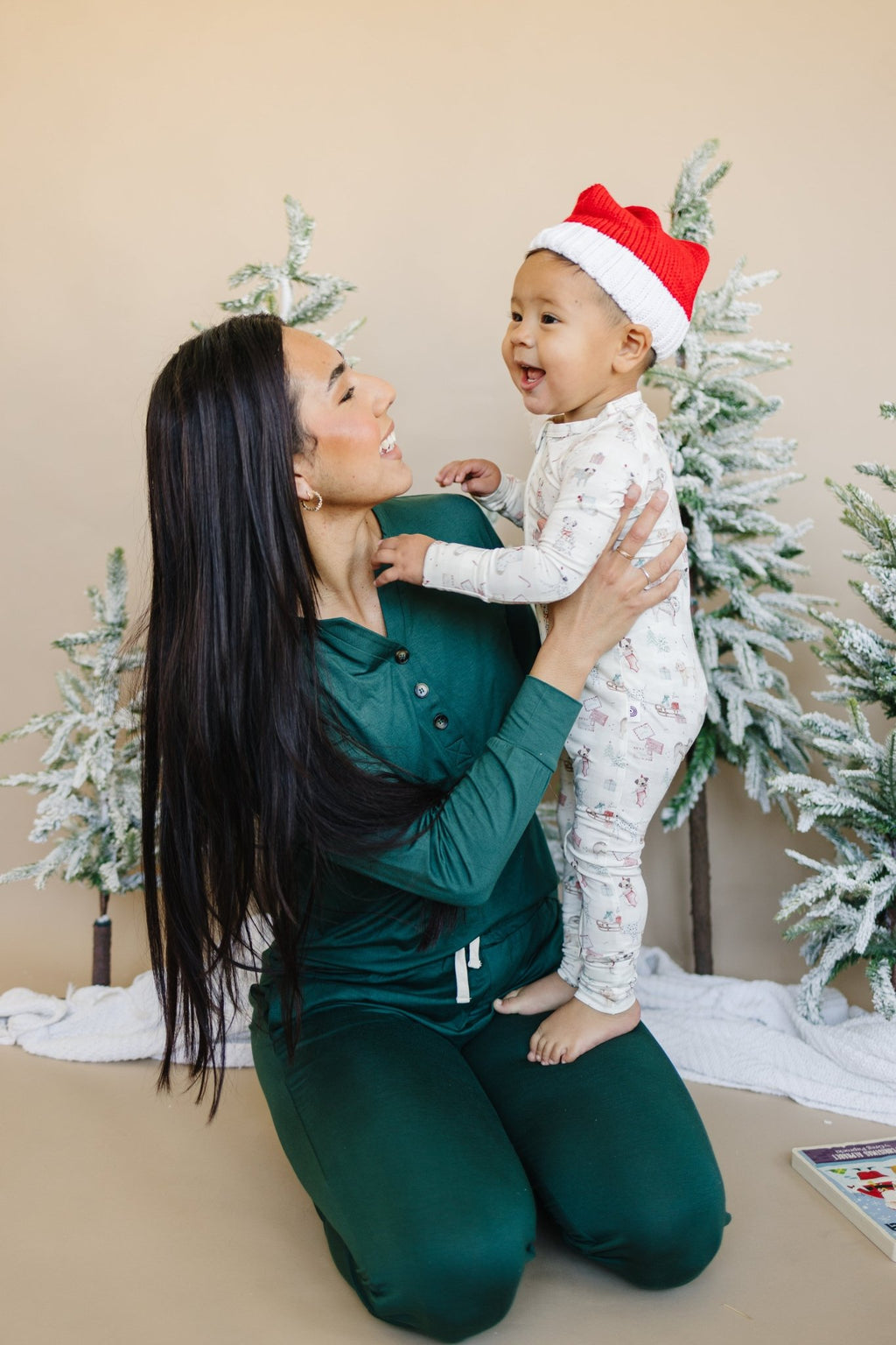 Santa Paws Bamboo Zippy Pajamas - Shop Avnu