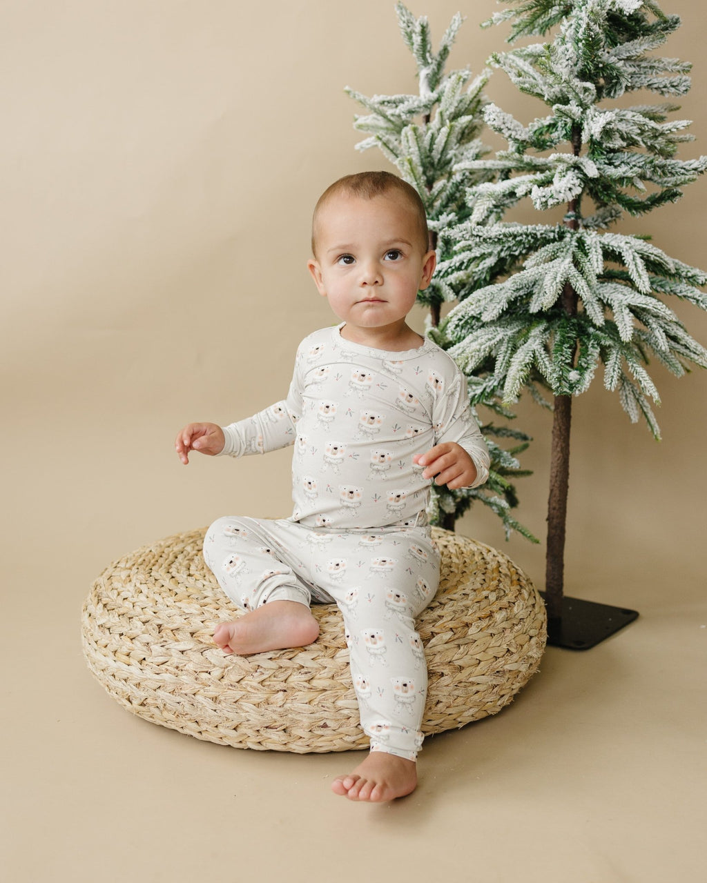 Polar Bear 2pc Bamboo Pajamas - Shop Avnu
