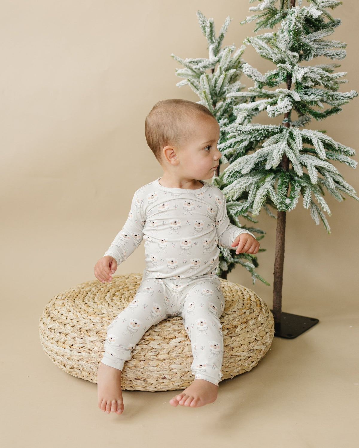 Polar Bear 2pc Bamboo Pajamas - Shop Avnu