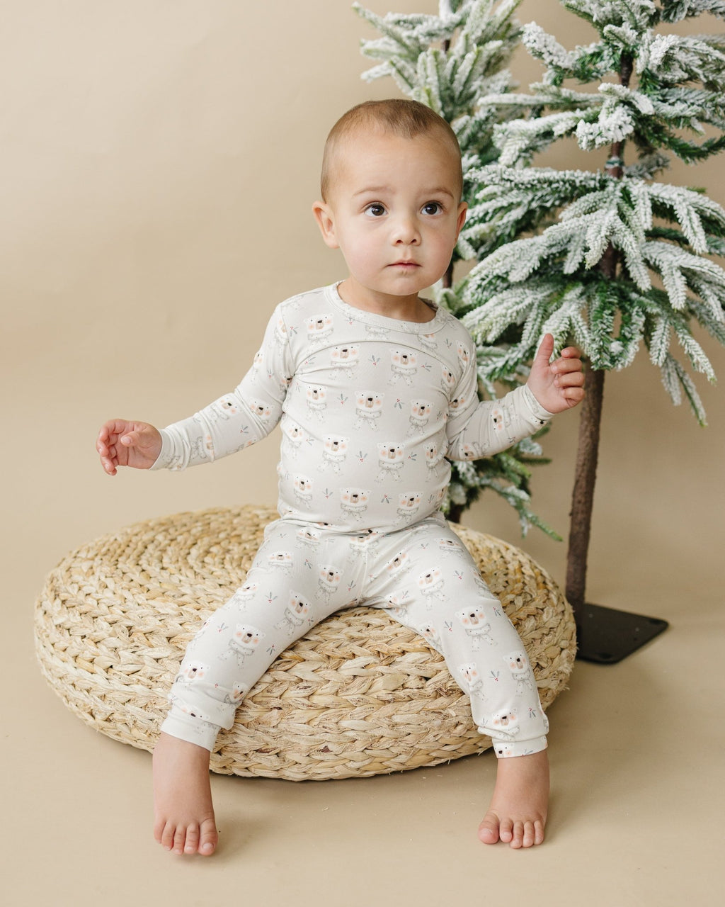 Polar Bear 2pc Bamboo Pajamas - Shop Avnu