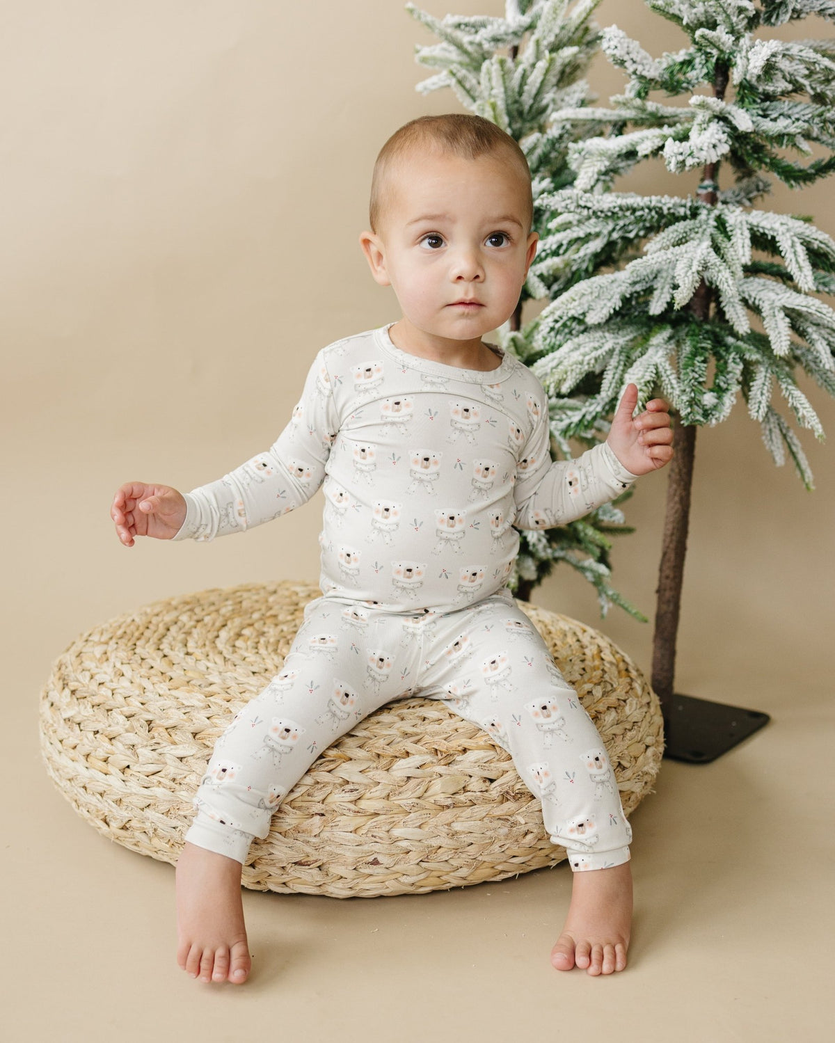 Polar Bear 2pc Bamboo Pajamas - Shop Avnu