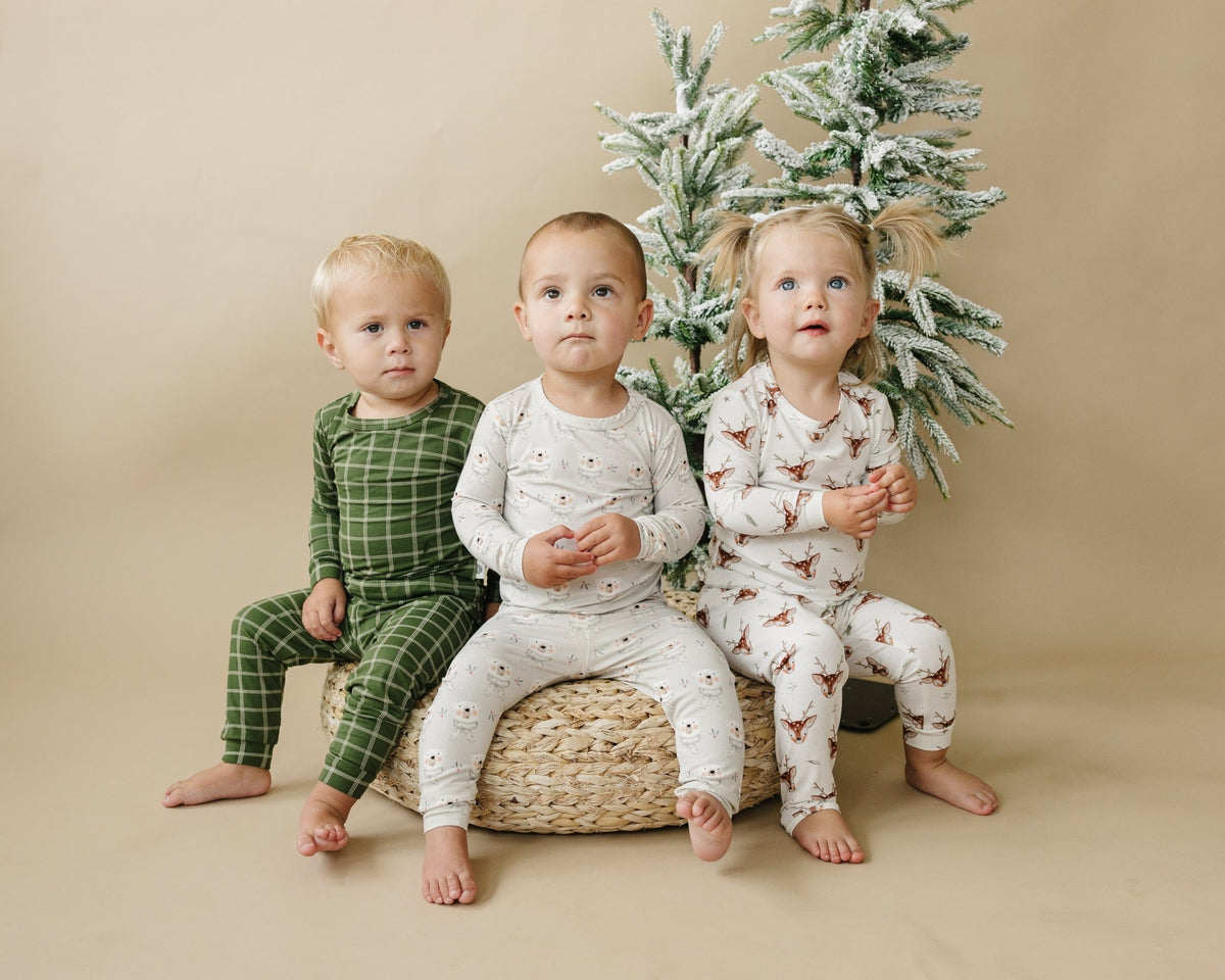 Polar Bear 2pc Bamboo Pajamas - Shop Avnu