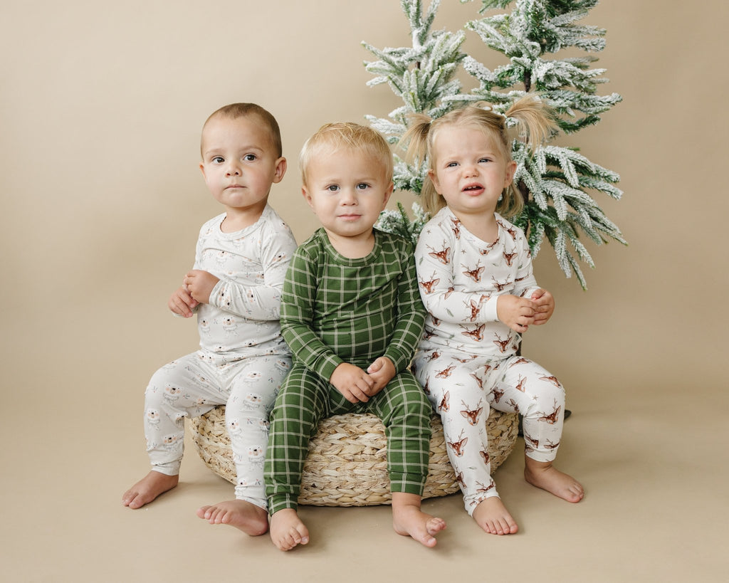 Reindeer Games 2pc Bamboo Pajamas - Shop Avnu