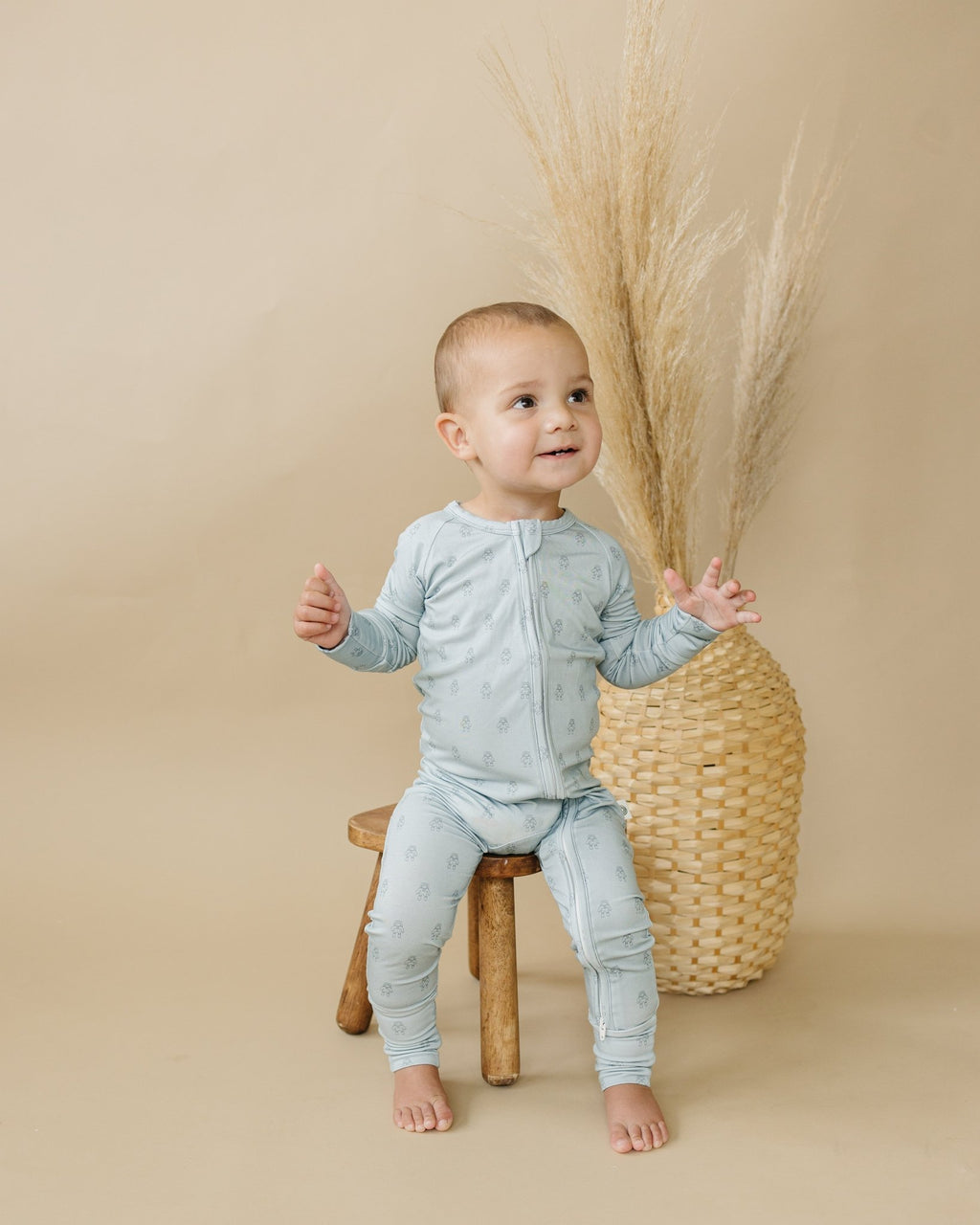Fly Me to the Moon Bamboo Zippy Pajamas - Shop Avnu