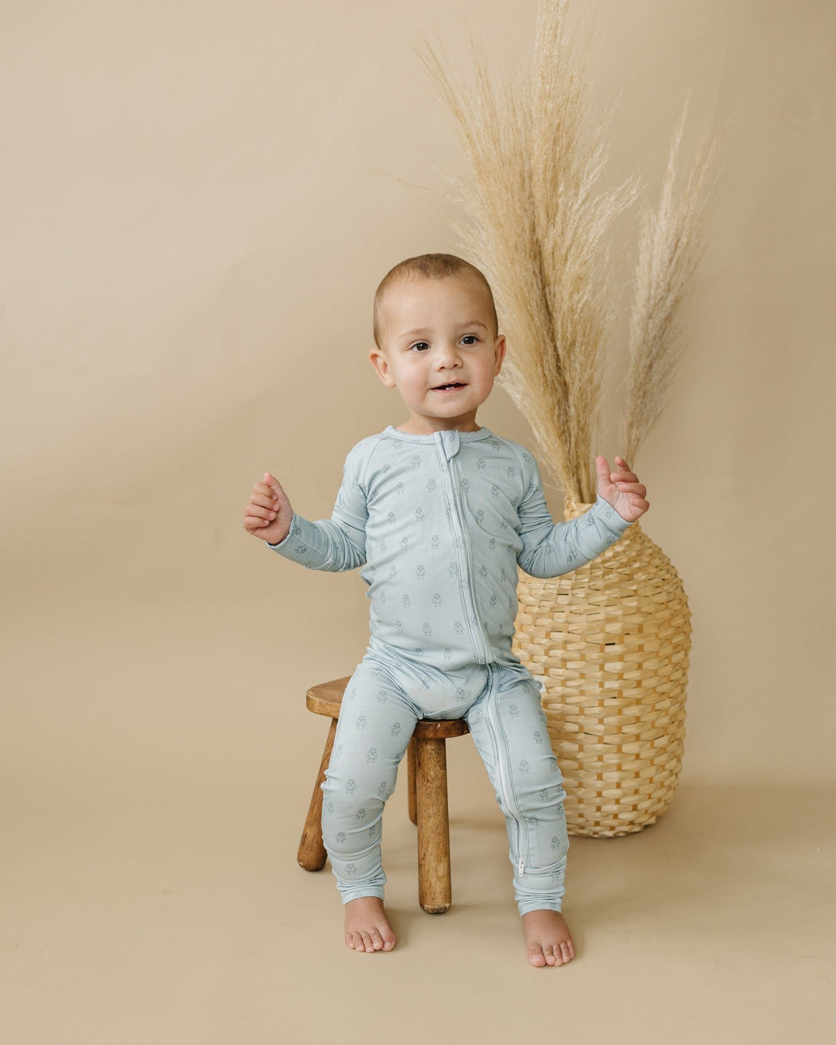 Fly Me to the Moon Bamboo Zippy Pajamas - Shop Avnu