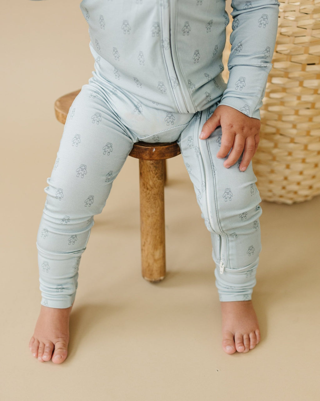Fly Me to the Moon Bamboo Zippy Pajamas - Shop Avnu