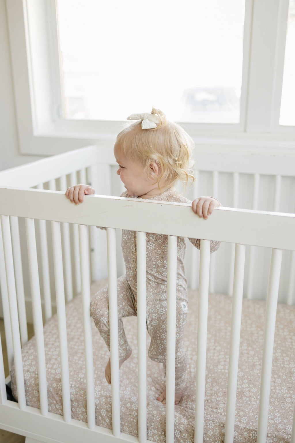 Dainty Ditsy Bamboo Zippy Romper - Shop Avnu