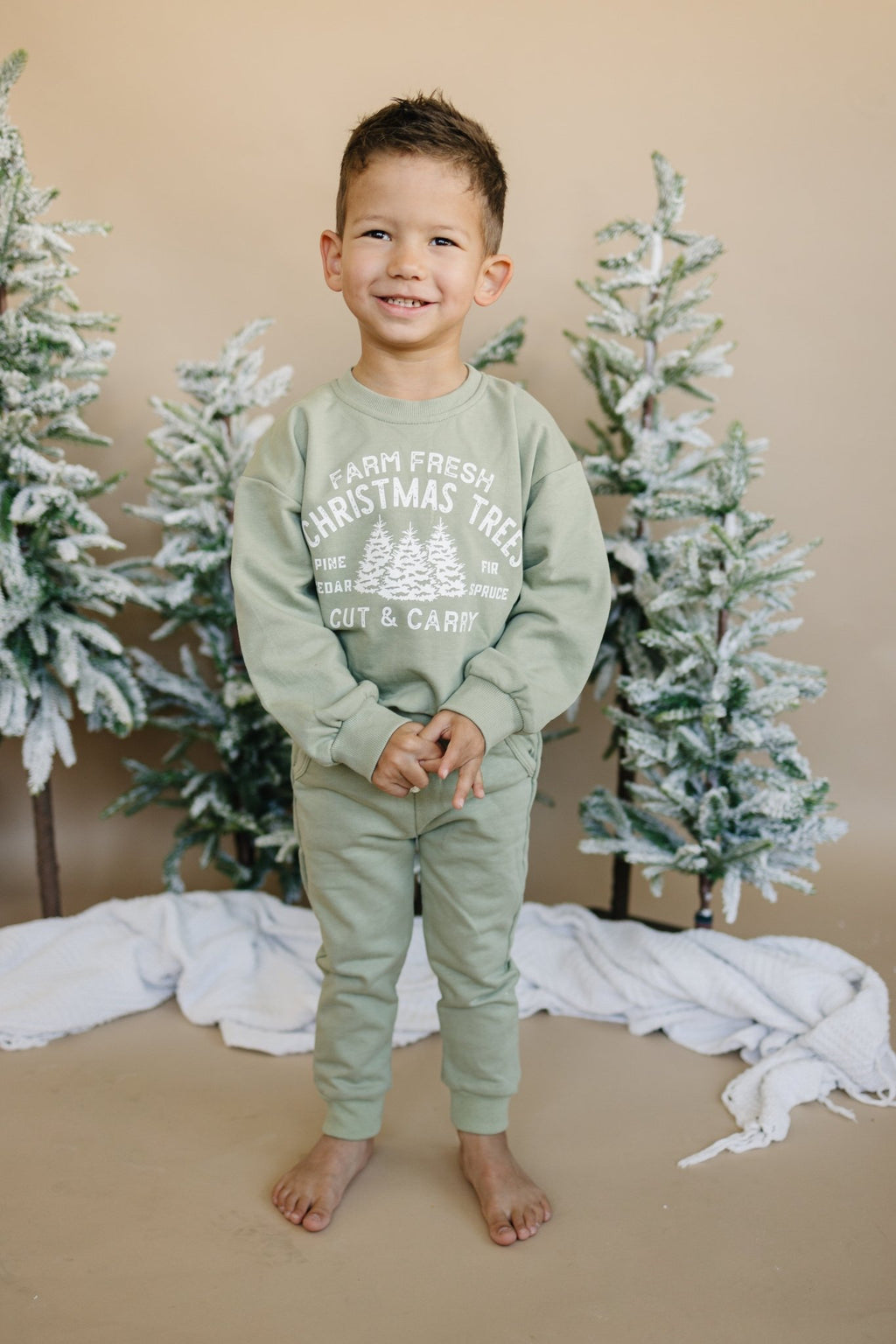 Cotton French Terry Jogger Pants - Shop Avnu