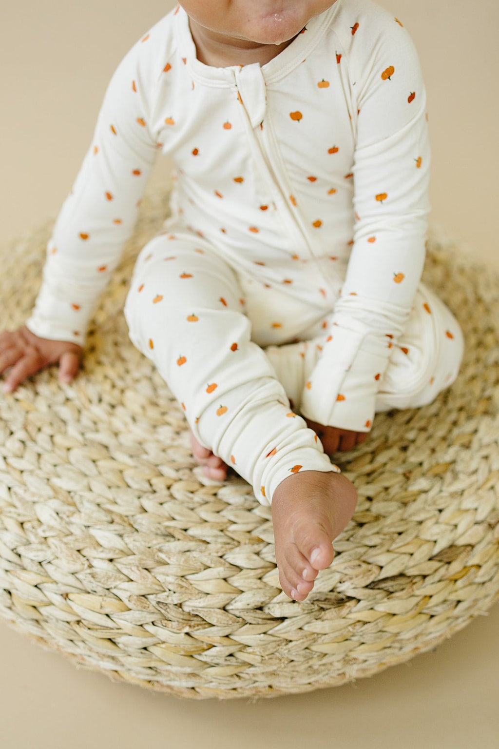 Little Pumpkin Bamboo Zippy Romper - Shop Avnu