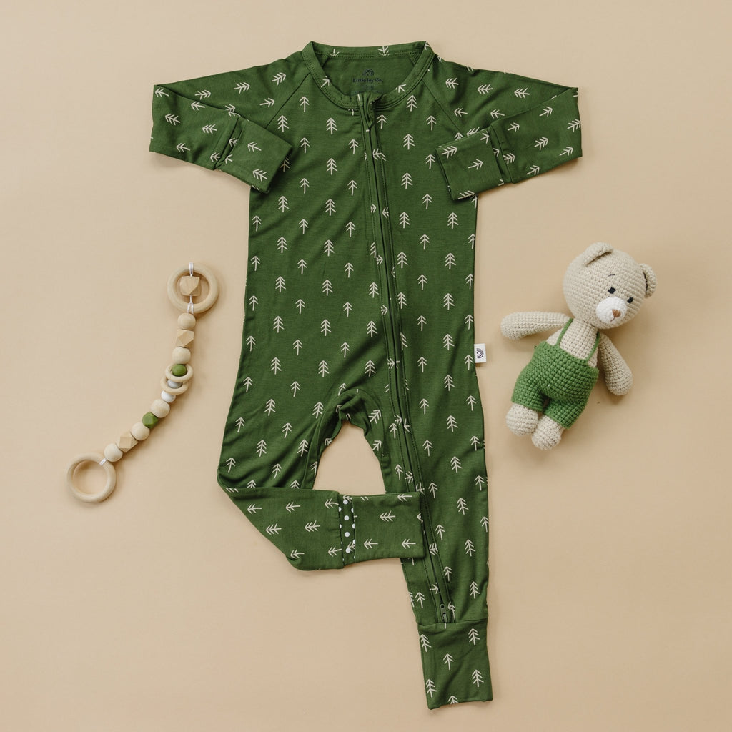 Christmas Tree Bamboo Pajamas - Zippy - Shop Avnu