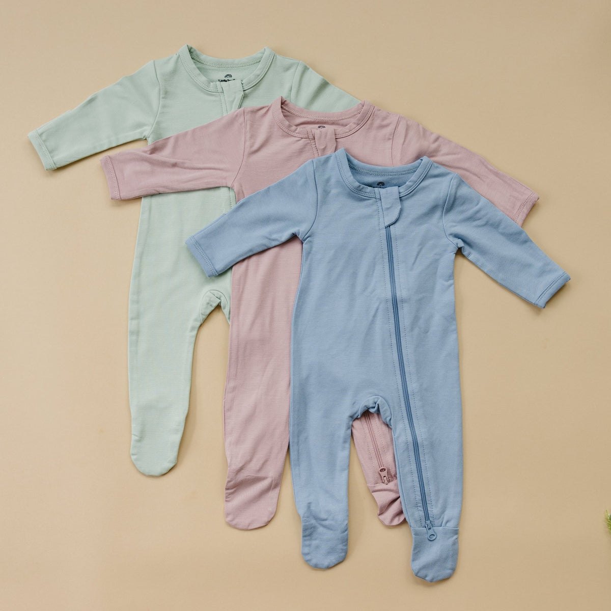 Bamboo Footed Bamboo Zippy Pajamas - Shop Avnu