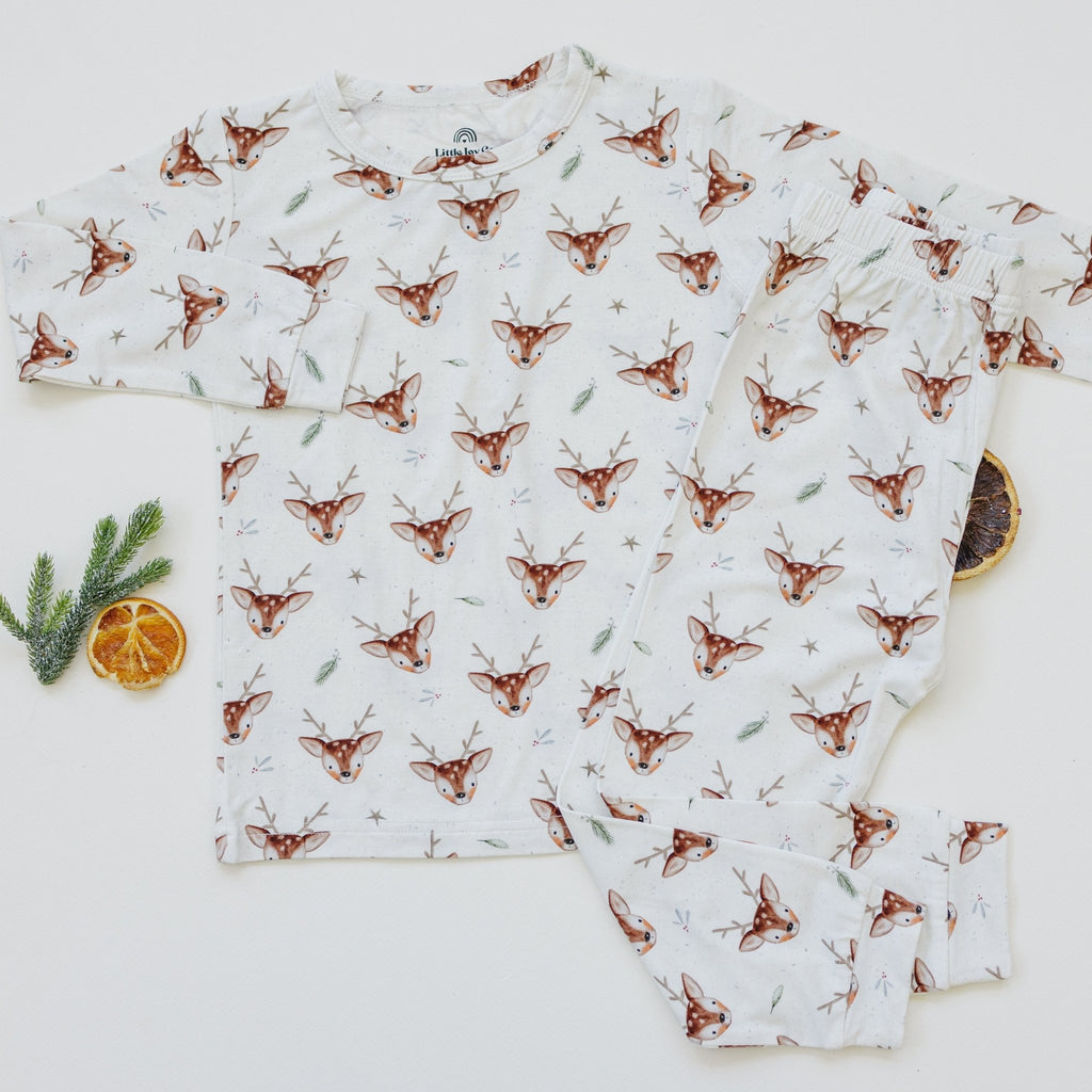 Reindeer Games 2pc Bamboo Pajamas - Shop Avnu