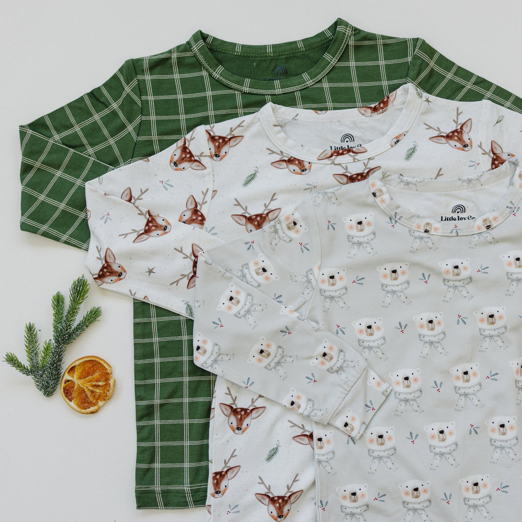 Reindeer Games 2pc Bamboo Pajamas - Shop Avnu