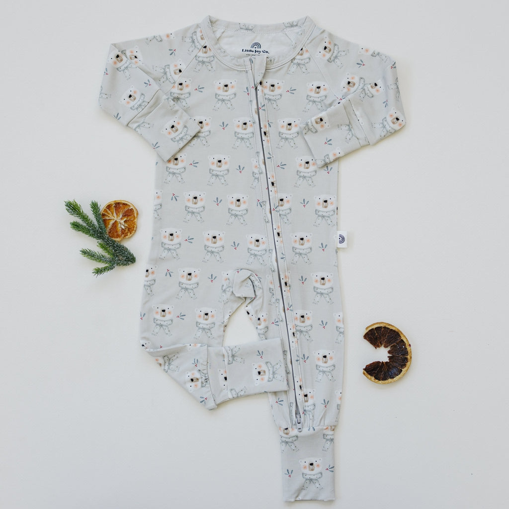 Polar Bear Zippy Romper - Shop Avnu