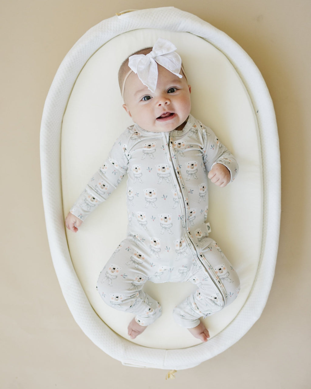 Polar Bear Zippy Romper - Shop Avnu