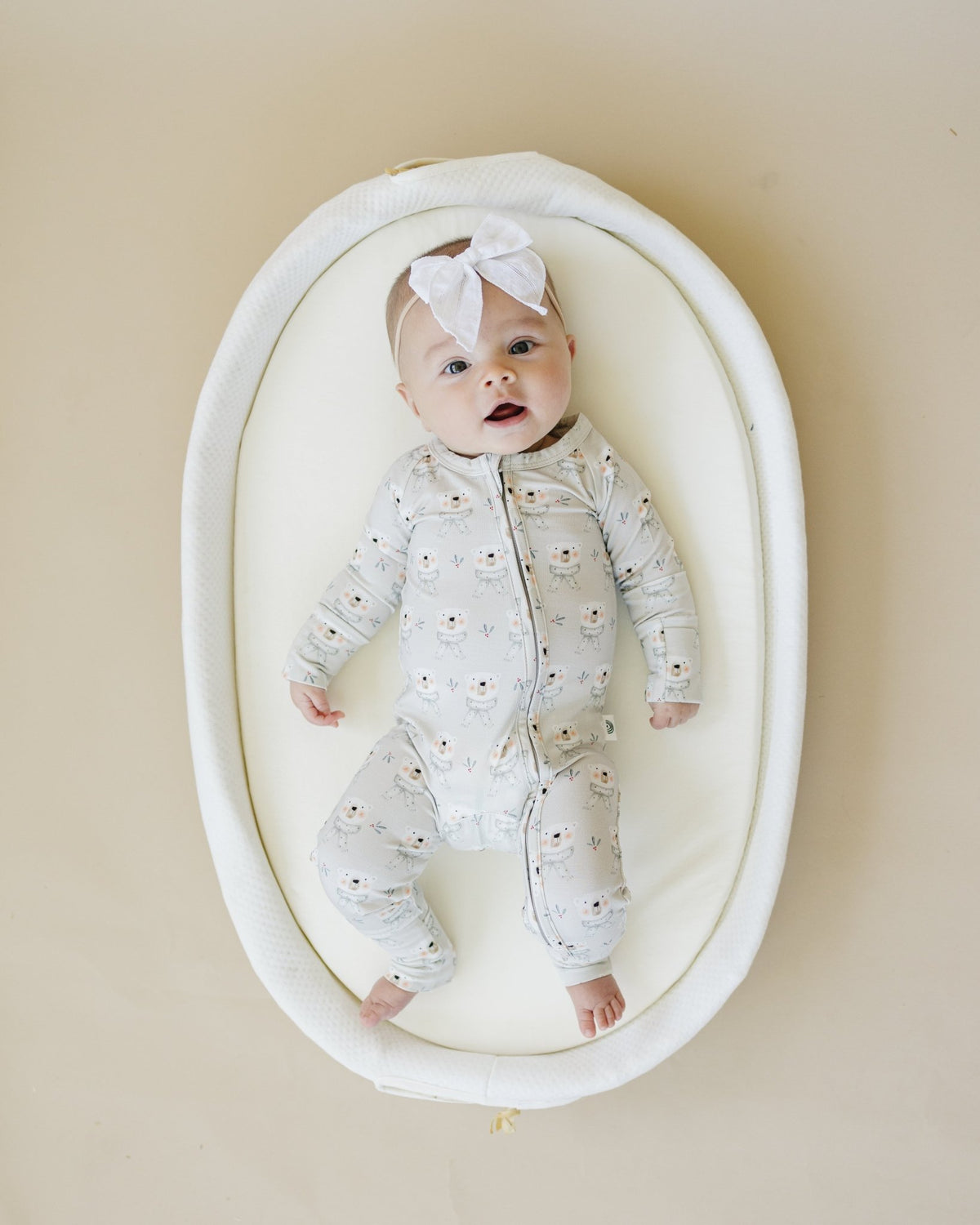 Polar Bear Zippy Romper - Shop Avnu