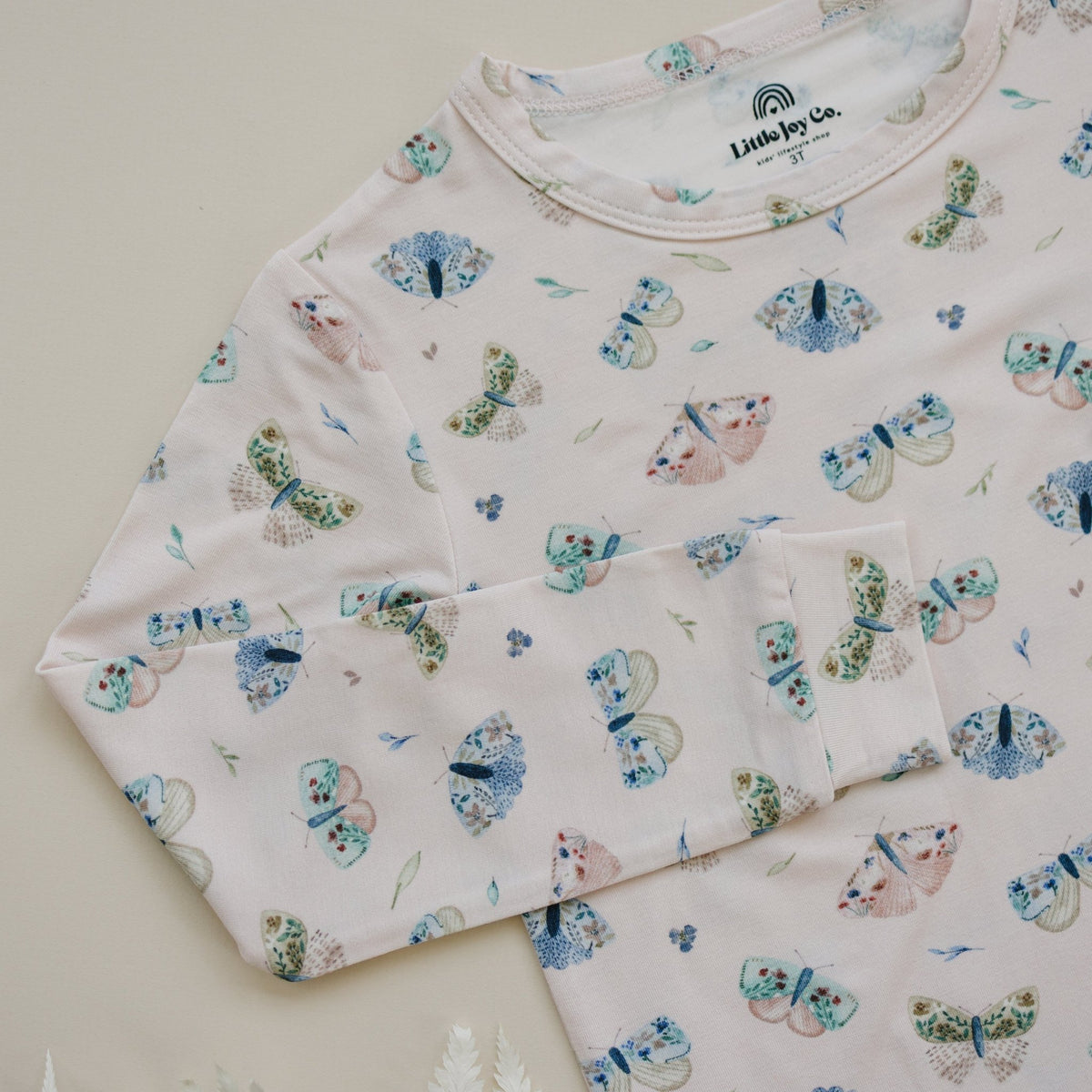 Luna Moths 2pc Bamboo Pajamas - Shop Avnu