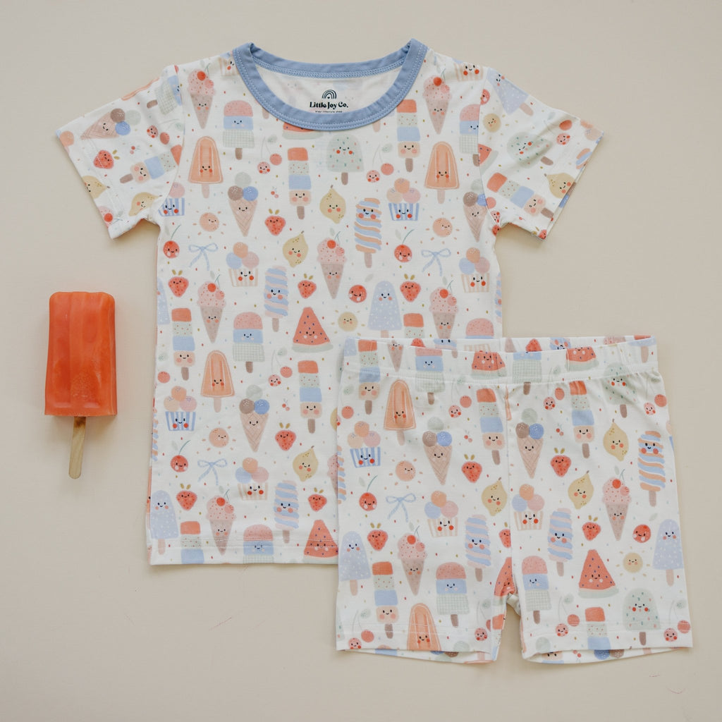 Sweet Summertime 2pc Bamboo Pajamas - Shop Avnu