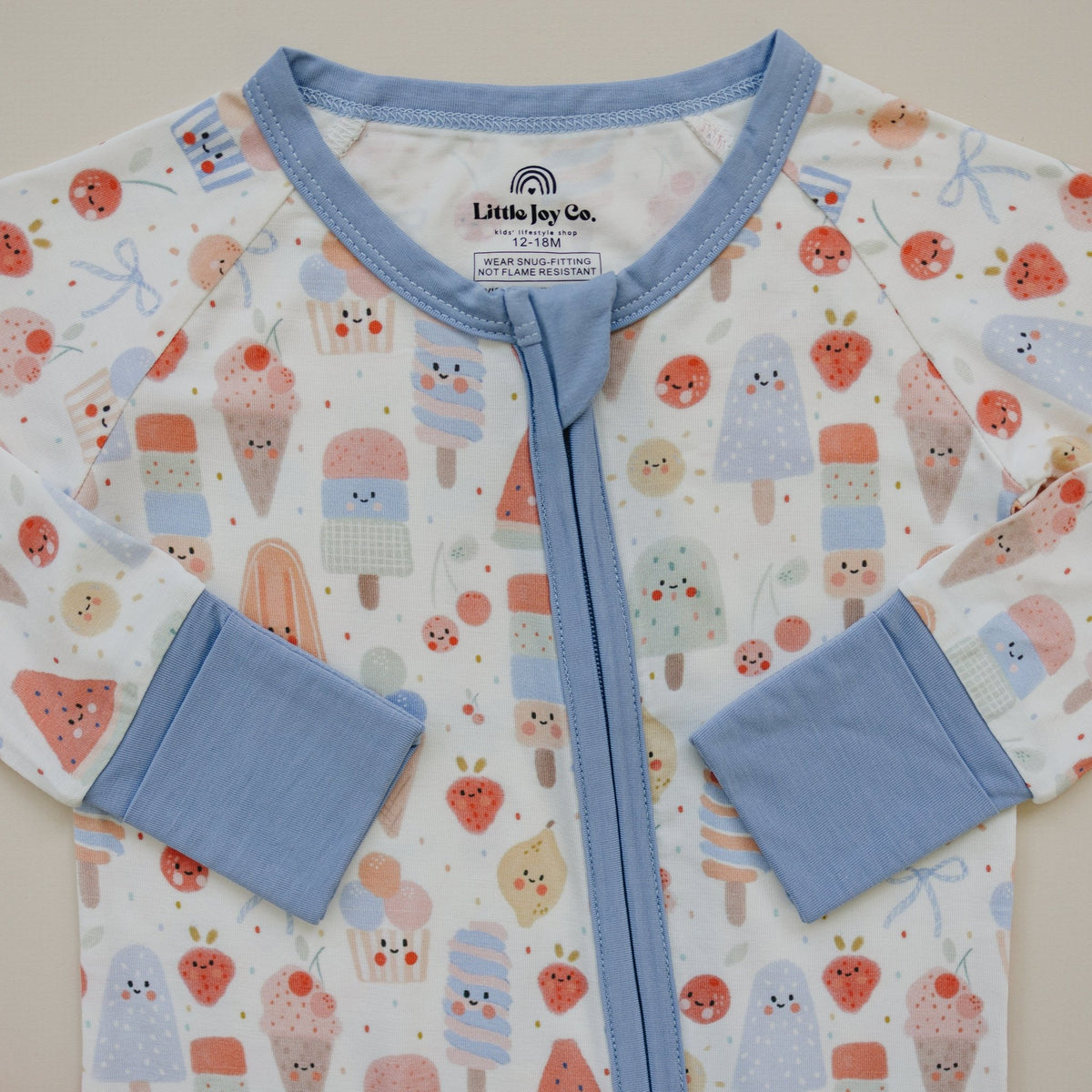 Sweet Summertime Bamboo Zippy Pajamas - Shop Avnu