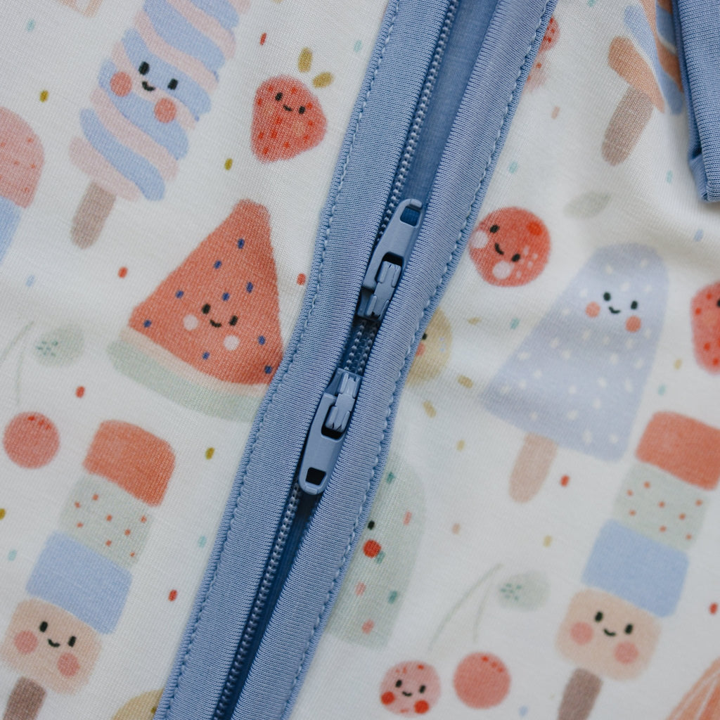 Sweet Summertime Bamboo Zippy Pajamas - Shop Avnu