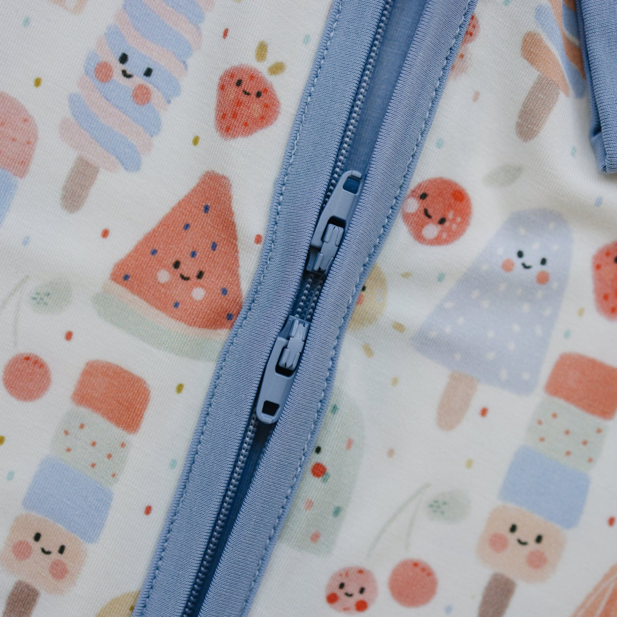 Sweet Summertime Bamboo Zippy Pajamas - Shop Avnu