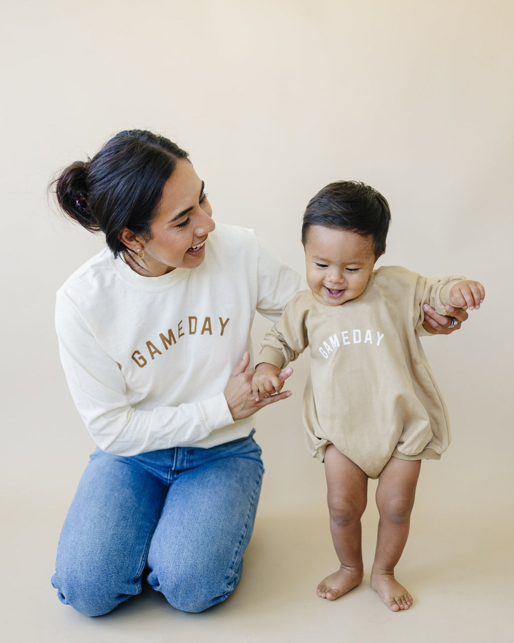 Gameday Sweatshirt Romper - Shop Avnu
