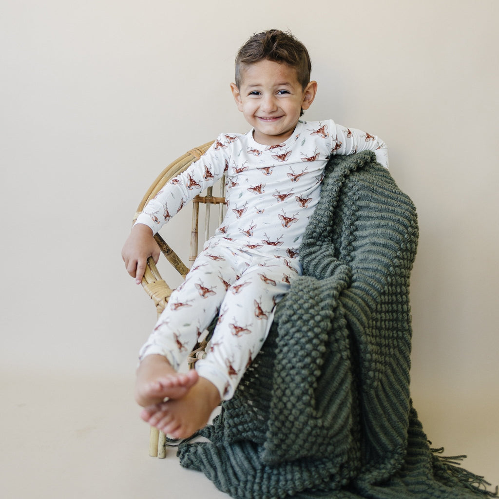 Reindeer Games 2pc Bamboo Pajamas - Shop Avnu