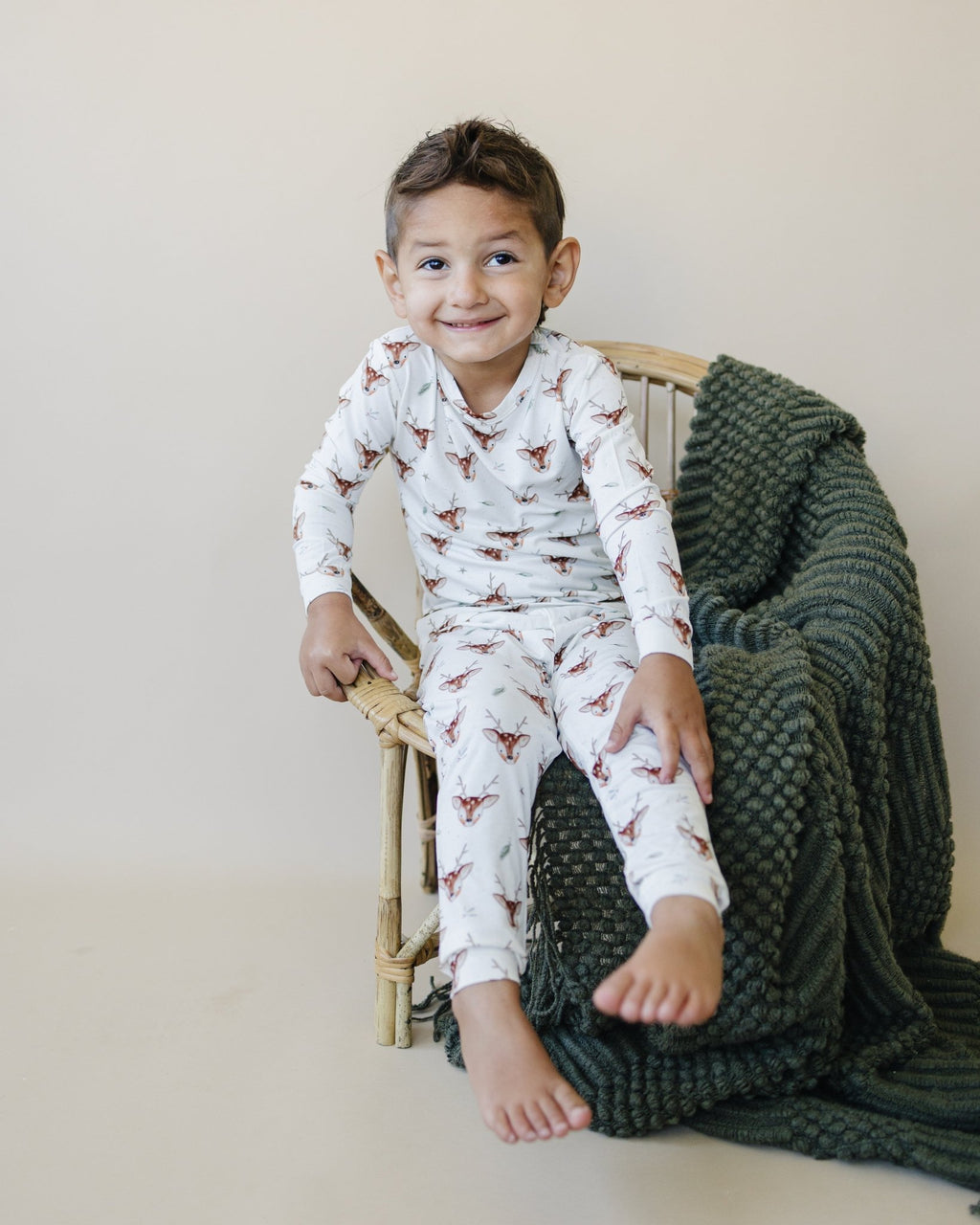 Reindeer Games 2pc Bamboo Pajamas - Shop Avnu