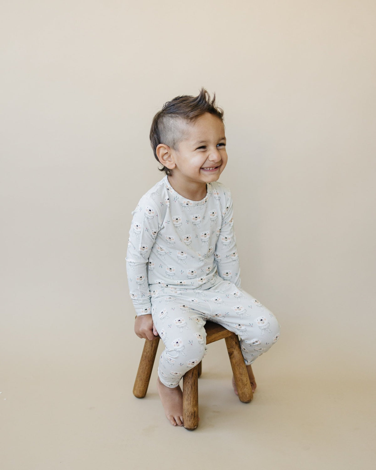 Polar Bear 2pc Bamboo Pajamas - Shop Avnu