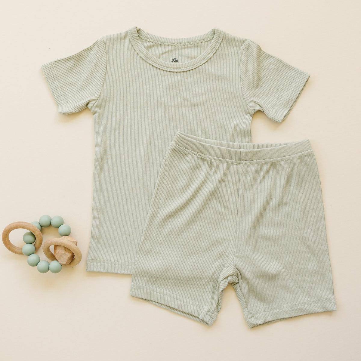 Solid Ribbed Bamboo 2pc Pajamas - more colors - Shop Avnu
