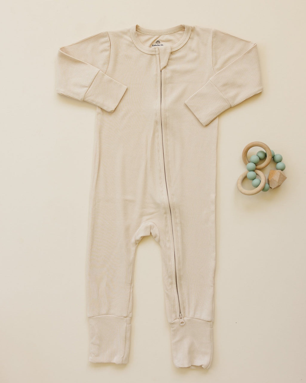 Solid Ribbed Bamboo Zippy Romper - more colors - Shop Avnu