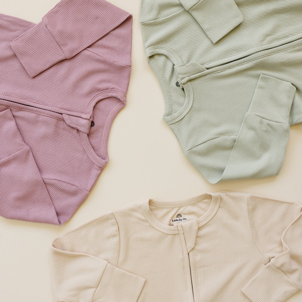 Solid Ribbed Bamboo Zippy Romper - more colors - Shop Avnu