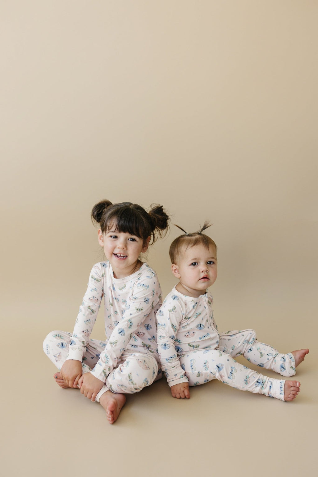 Luna Moths 2pc Bamboo Pajamas - Shop Avnu