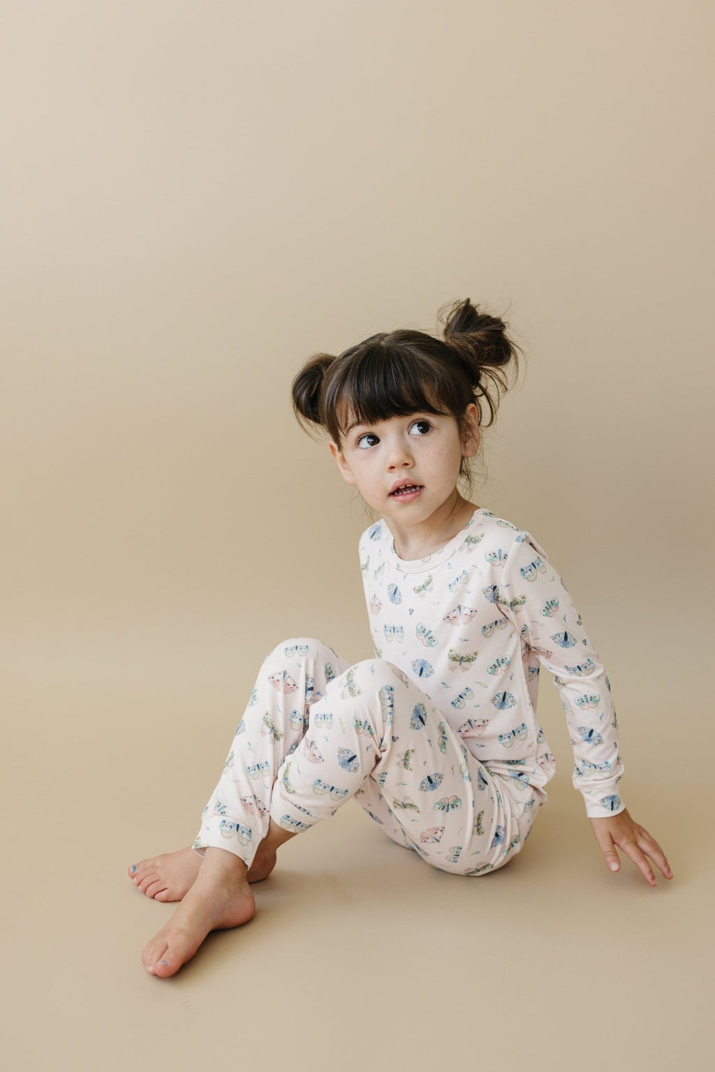 Luna Moths 2pc Bamboo Pajamas - Shop Avnu