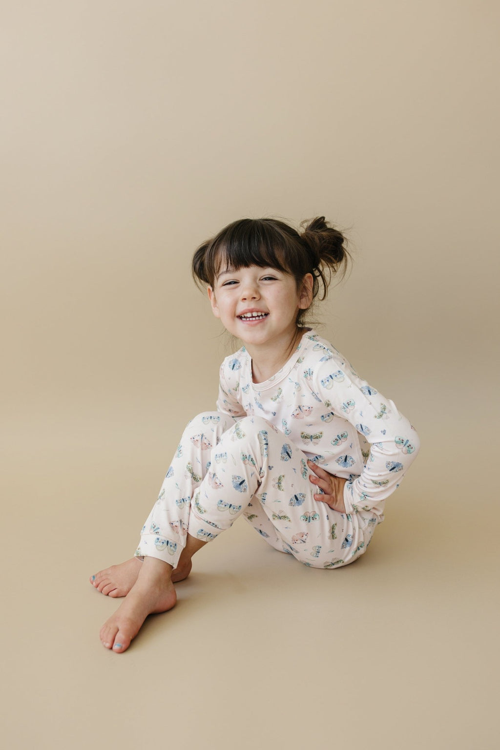Luna Moths 2pc Bamboo Pajamas - Shop Avnu