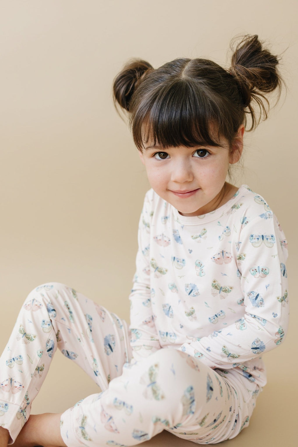 Luna Moths 2pc Bamboo Pajamas - Shop Avnu