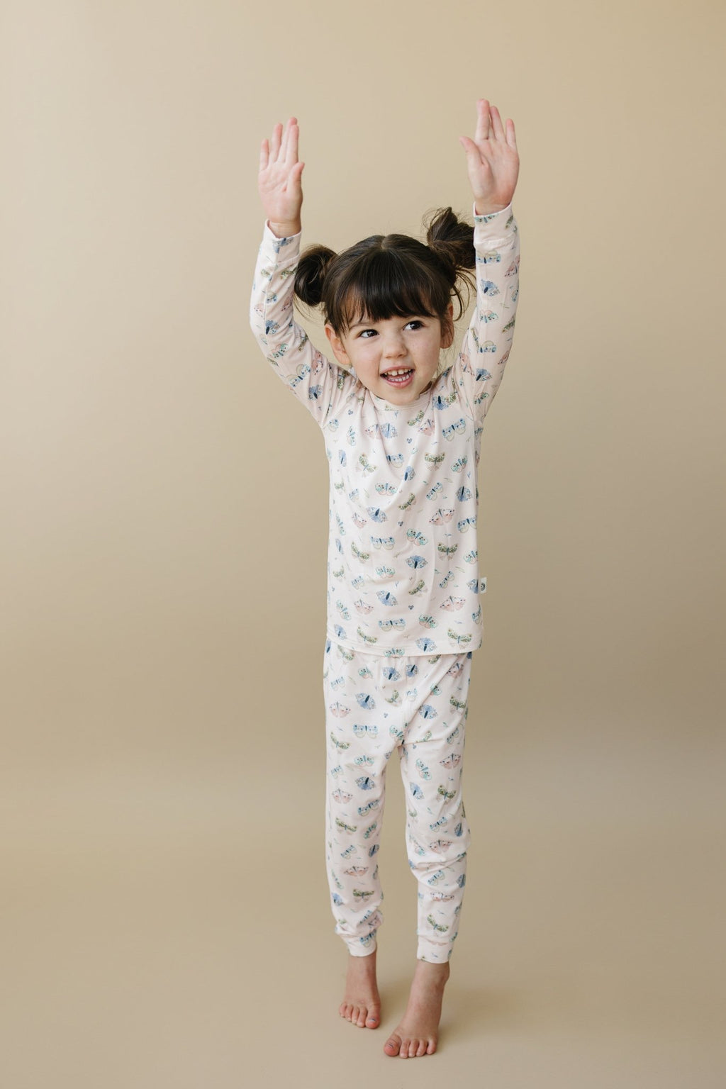 Luna Moths 2pc Bamboo Pajamas - Shop Avnu